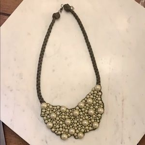 Anthropologie Rope Pearl necklace